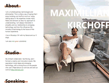 Tablet Screenshot of maxisnow.com